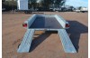 Vlemmix Porte-engin 400 x 180 PTAC 3500kg rampes 3 essieux 3x1350 kg